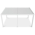 DELUXE AUTOMATIC+LED 3.6x5.3 PERGOLA TARASOWA WHITE