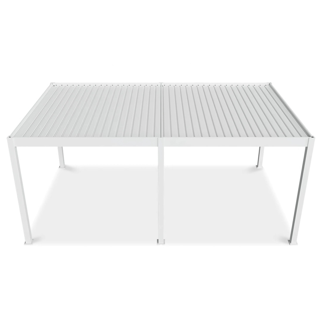 DELUXE AUTOMATIC+LED 3.6x6 PERGOLA TARASOWA WHITE