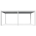 DELUXE AUTOMATIC+LED 3.6x6 PERGOLA TARASOWA WHITE