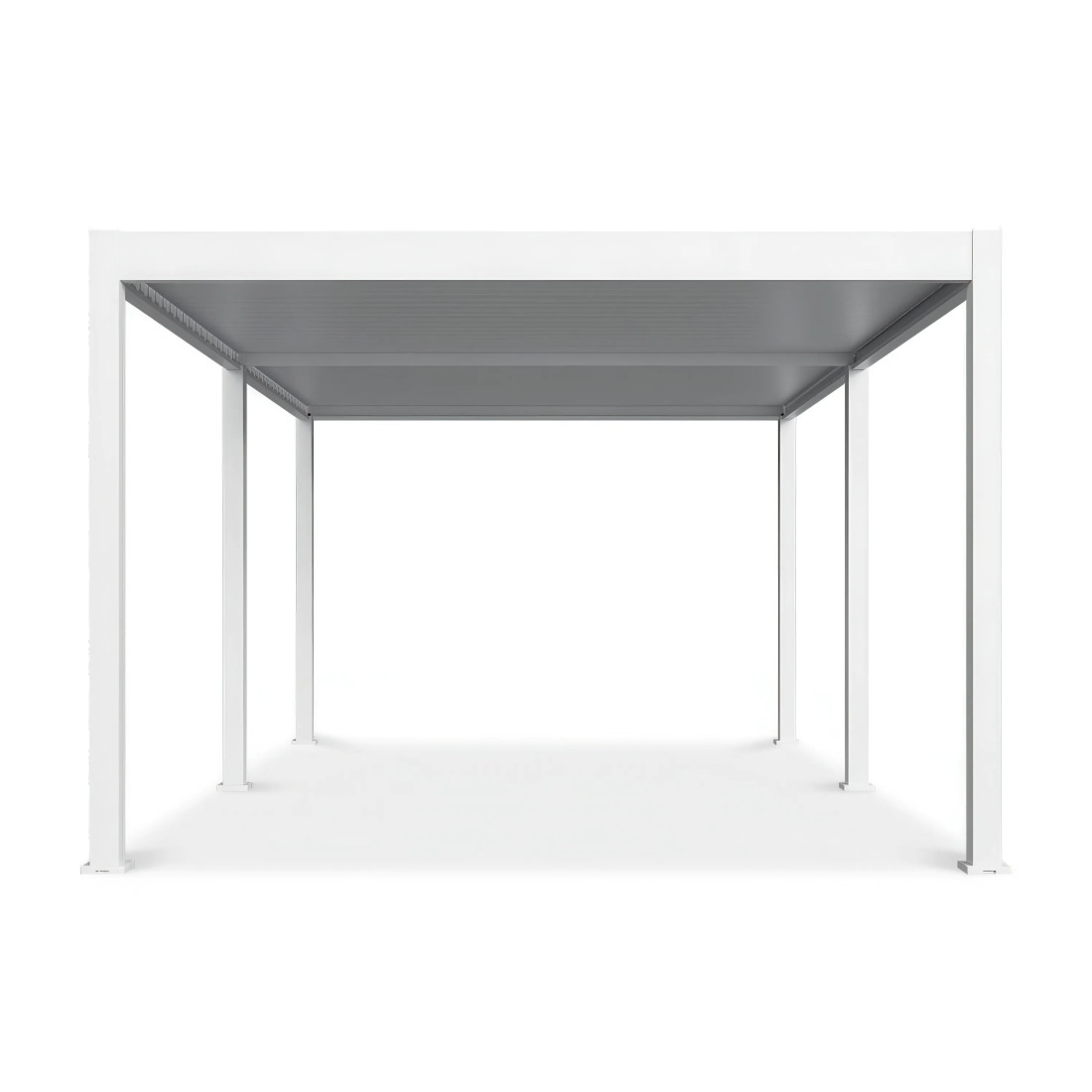 DELUXE AUTOMATIC+LED 3.6x6 PERGOLA TARASOWA WHITE