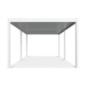 DELUXE AUTOMATIC+LED 3.6x7.2 PERGOLA TARASOWA WHITE