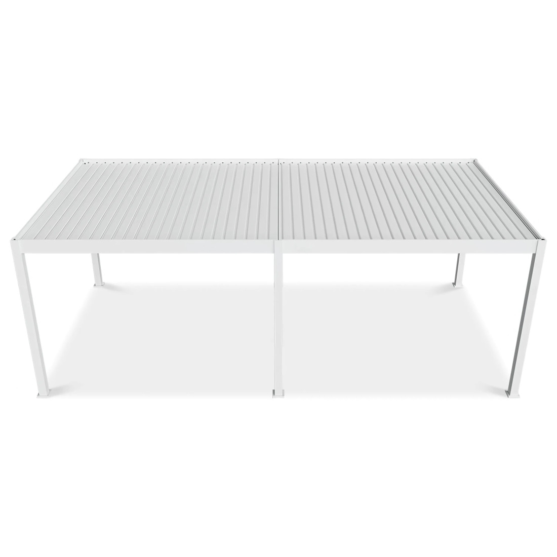 DELUXE AUTOMATIC+LED 3.6x7.2 PERGOLA TARASOWA WHITE