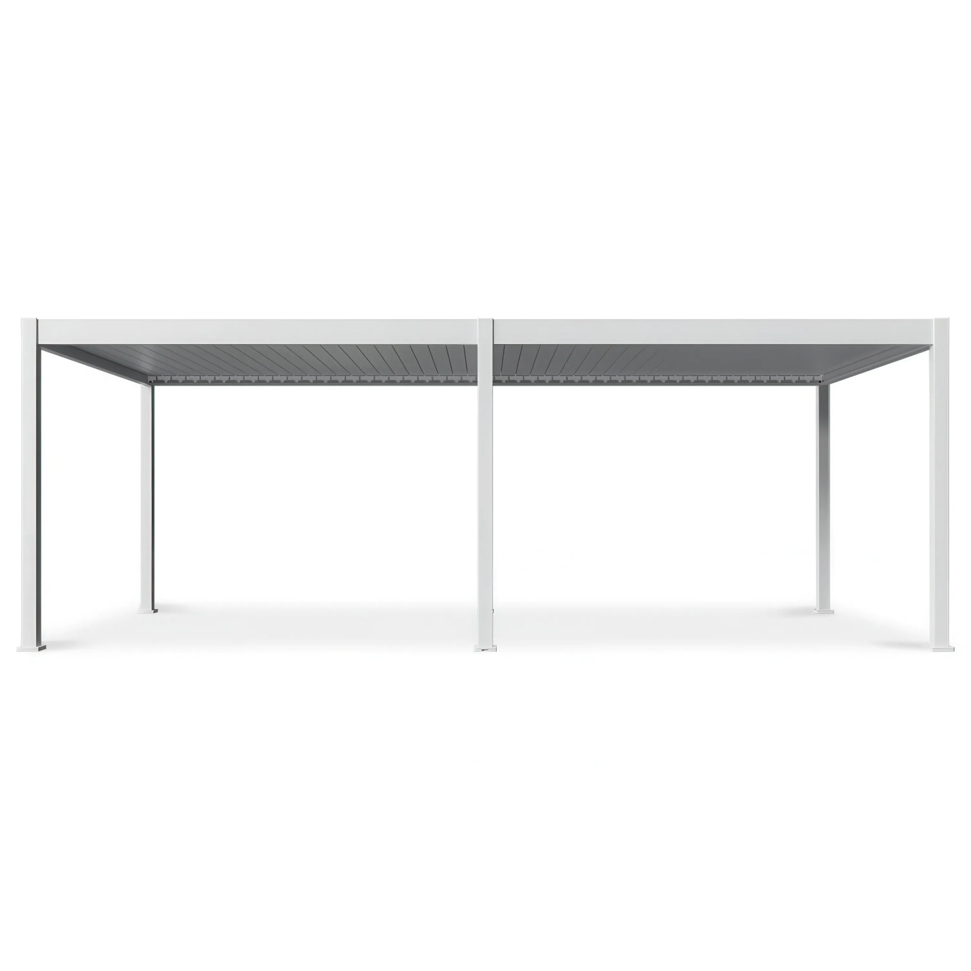 DELUXE AUTOMATIC+LED 3.6x7.2 PERGOLA TARASOWA WHITE