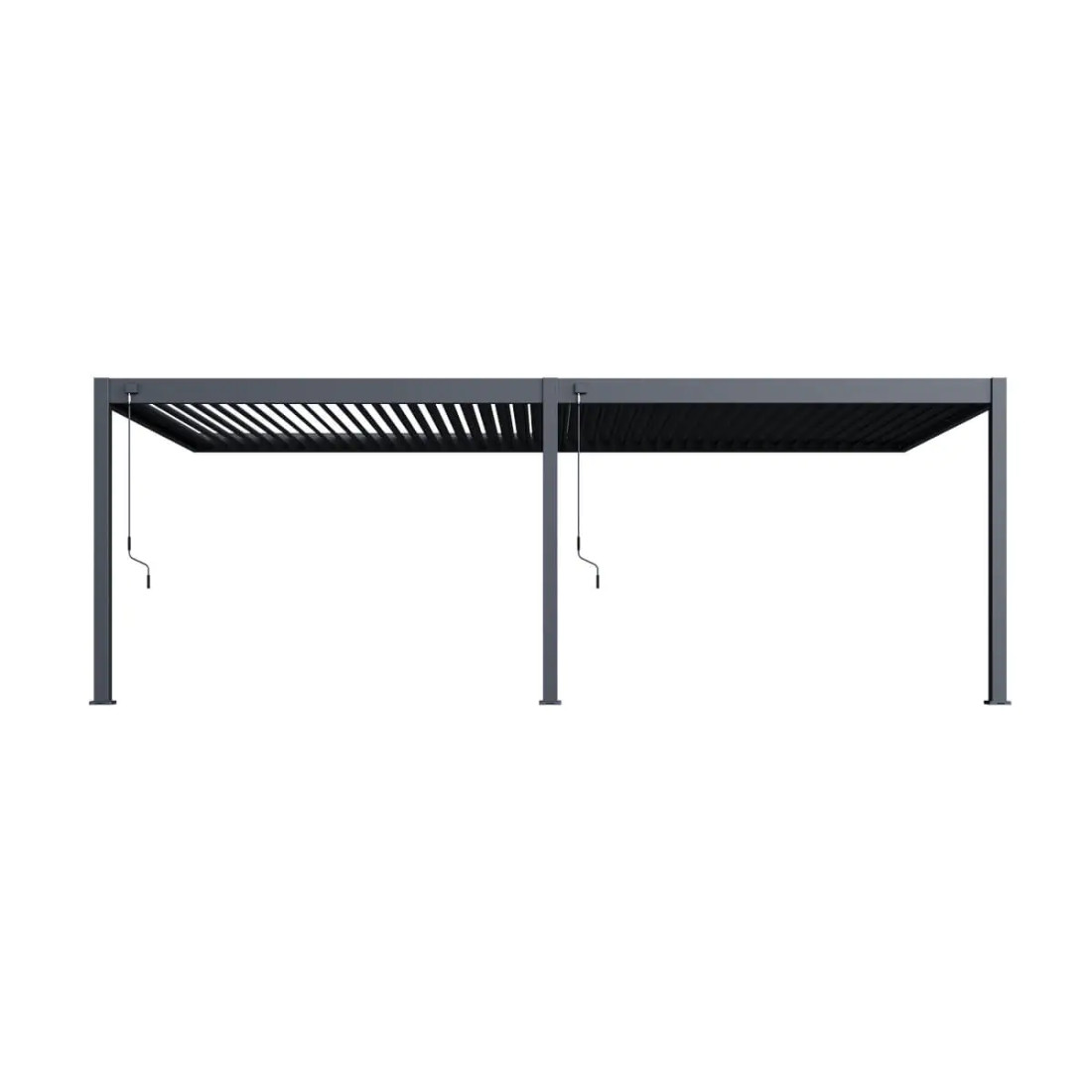 DELUXE WALL 3.6x7.2 PERGOLA TARASOWA ANTHRACITE