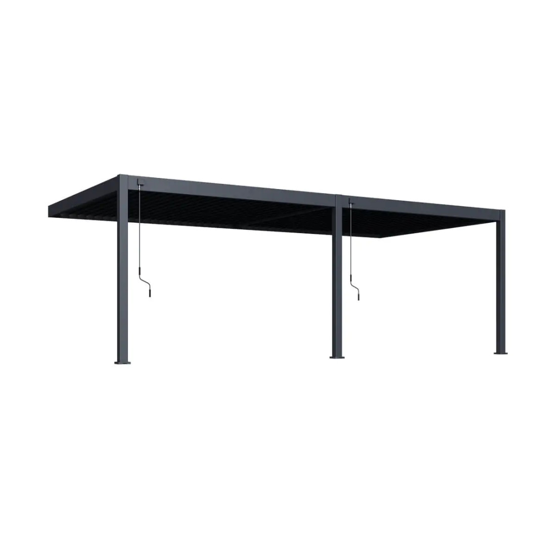 DELUXE WALL 3.6x7.2 PERGOLA TARASOWA ANTHRACITE