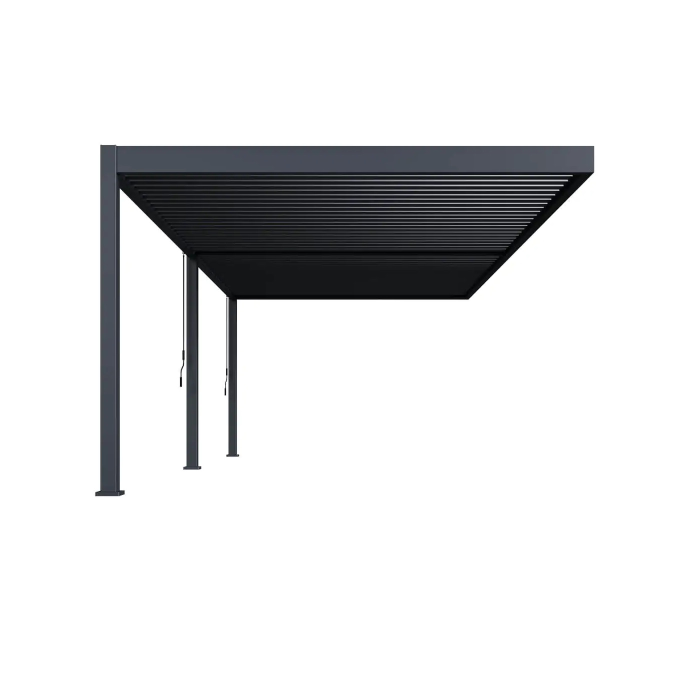 DELUXE WALL 3.6x7.2 PERGOLA TARASOWA ANTHRACITE