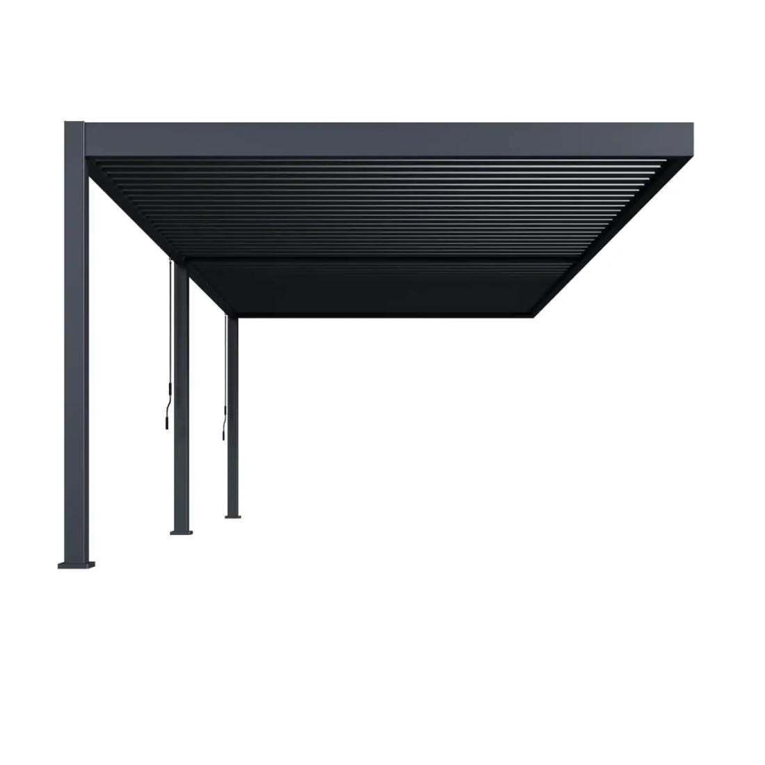 DELUXE WALL 3.6x7.2 PERGOLA TARASOWA ANTHRACITE