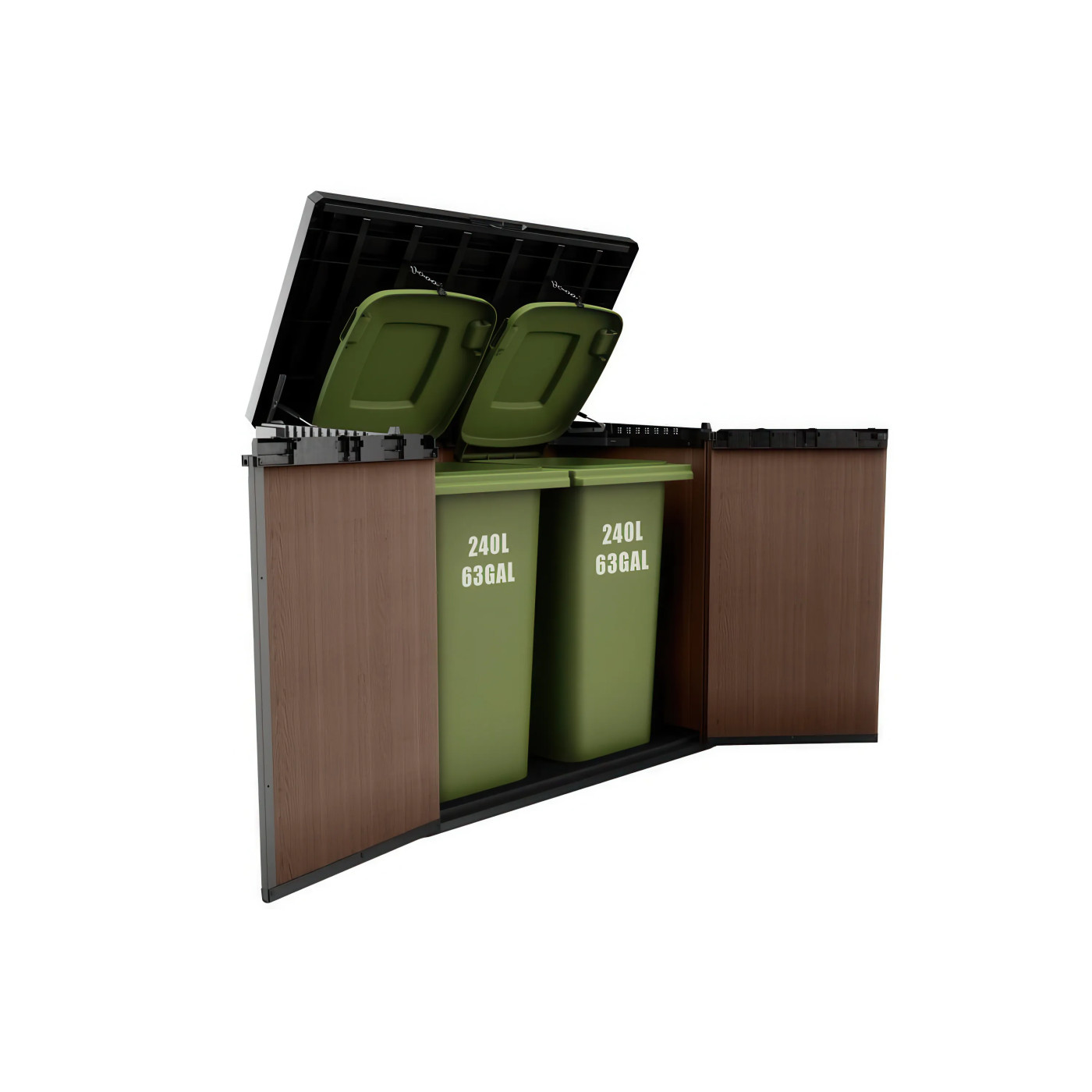 SIO DARWIN 1100L SCHOWEK OGRODOWY BROWN