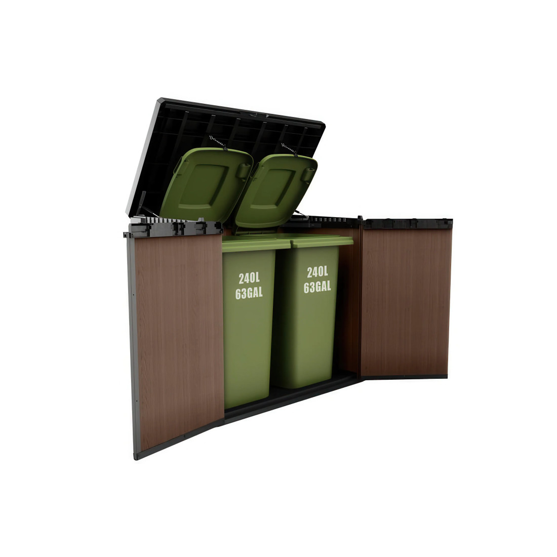 SIO DARWIN 1100L SCHOWEK OGRODOWY BROWN