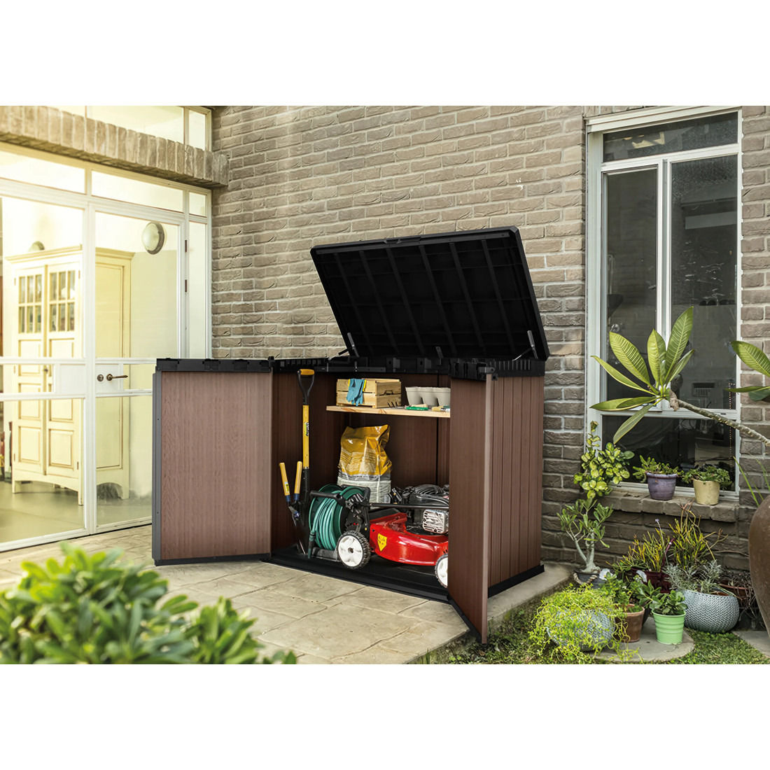 SIO DARWIN 1100L GARDEN STORAGE BROWN