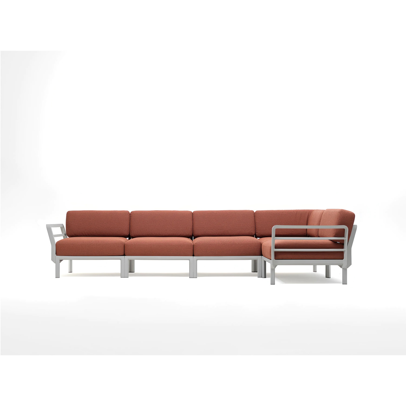 MAXIMO 5 NAROŻNIK GESSO-CANNELLA+MAXIMO TABLE GESSO