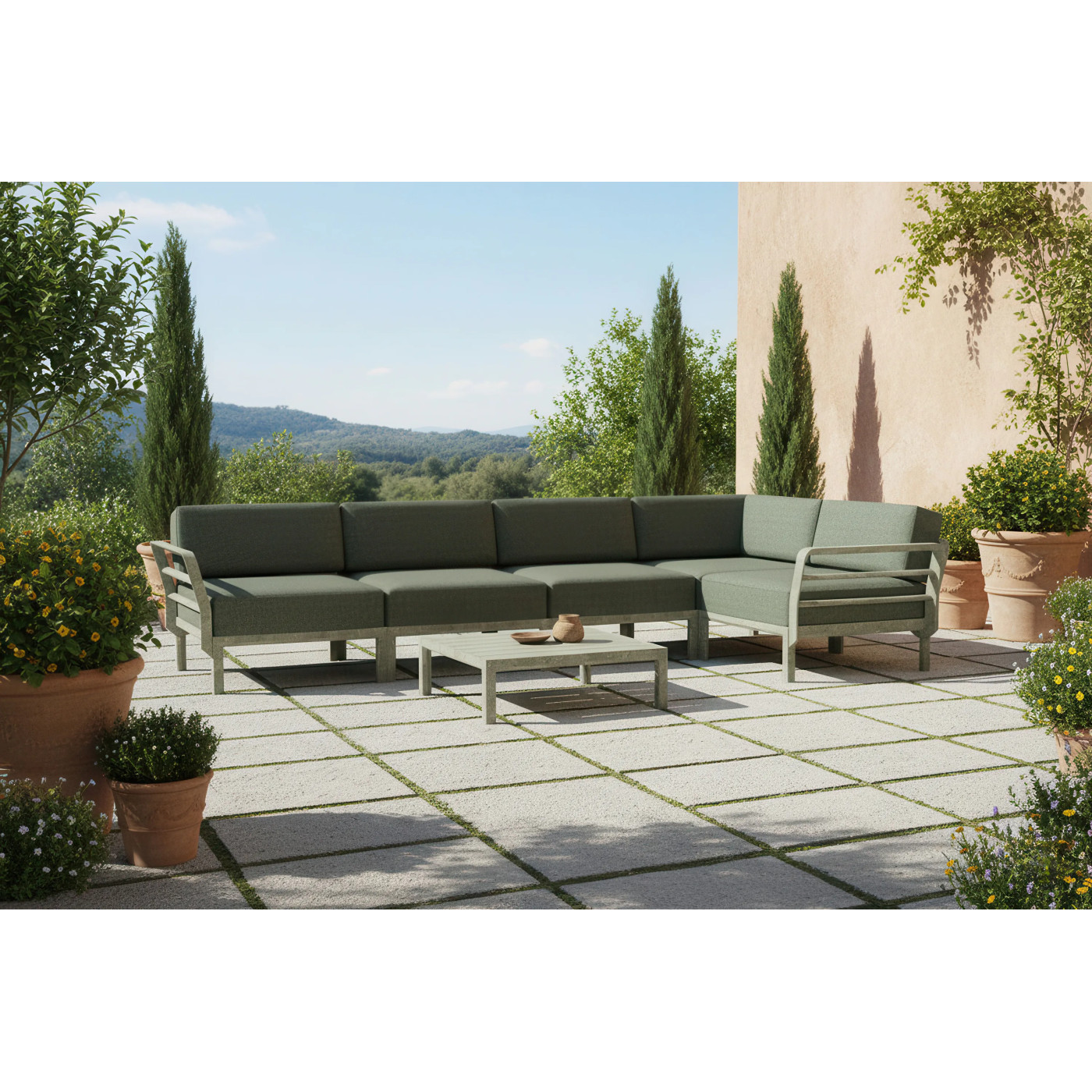 MAXIMO 5 NAROŻNIK CACTUS-TIMO+MAXIMO TABLE CACTUS