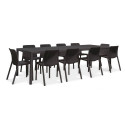TIBERINA BISTROIT/TEVERE 210-275 10+1 ANTHRACITE SET