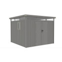 OTTAWA 10x10 METAL SHED GREY ALUMINIUM
