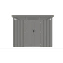 OTTAWA 10x10 METAL SHED GREY ALUMINIUM