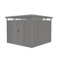 OTTAWA 10x10 METAL SHED GREY ALUMINIUM
