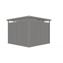 OTTAWA 10x10 METAL SHED GREY ALUMINIUM