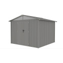 MICHIGAN 10x10 DOMEK METALOWY GREY ALUMINIUM