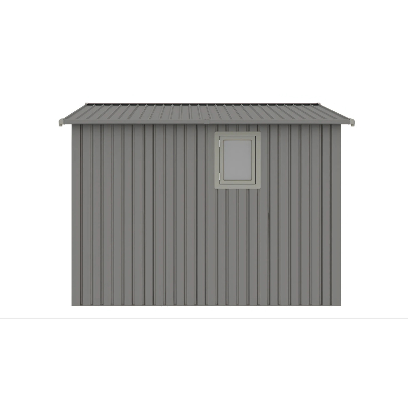MICHIGAN 10x10 DOMEK METALOWY GREY ALUMINIUM