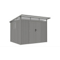 PORTLAND 9x8 DOMEK METALOWY GREY ALUMINIUM