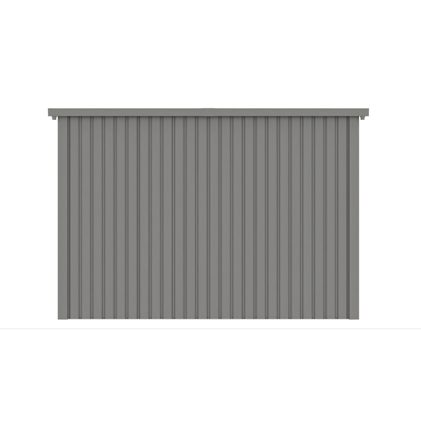PORTLAND 9x8 DOMEK METALOWY GREY ALUMINIUM