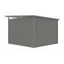 PORTLAND 9x10 DOMEK METALOWY GREY ALUMINIUM