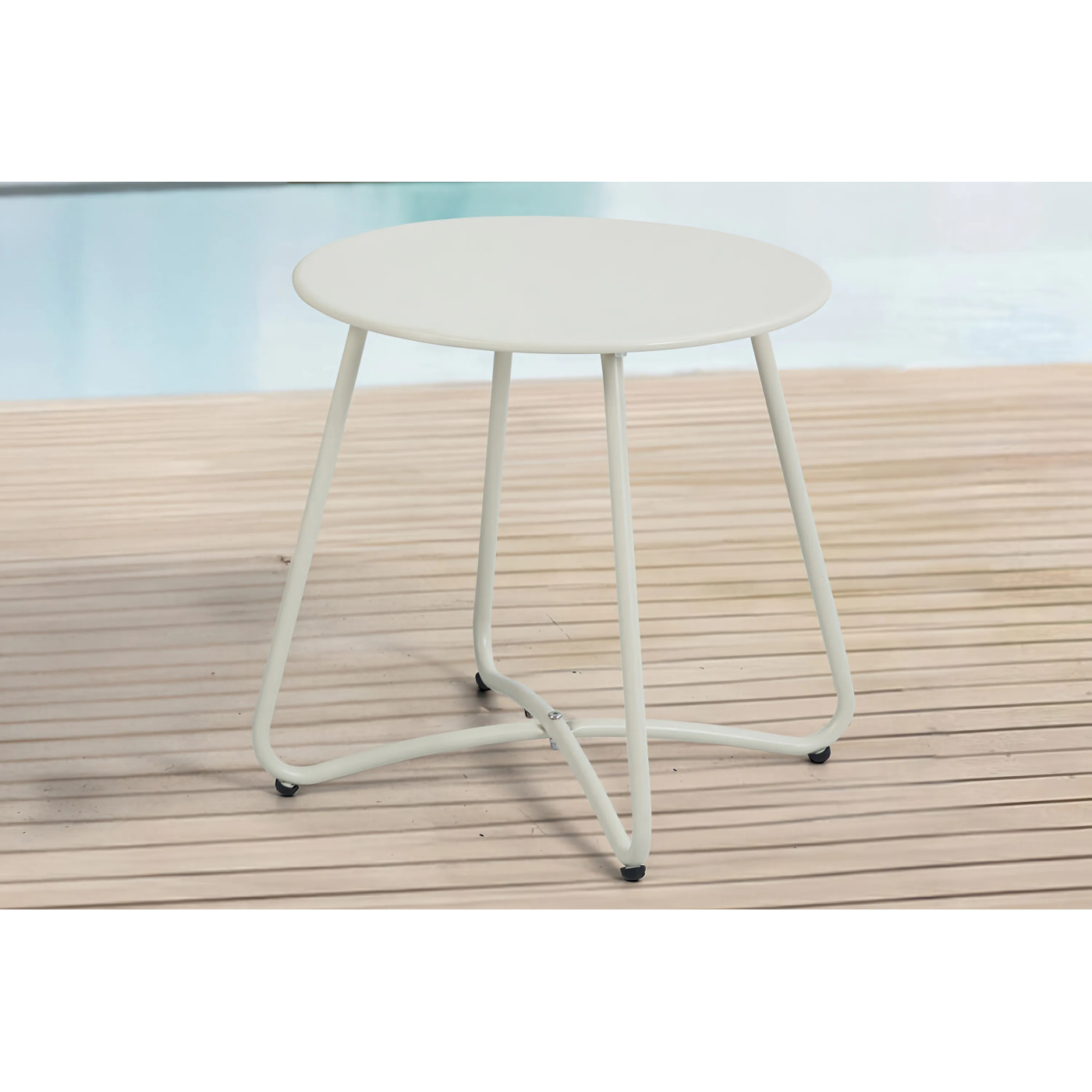 AGAVA+STOLIK ART ZESTAW LIGHT BEIGE