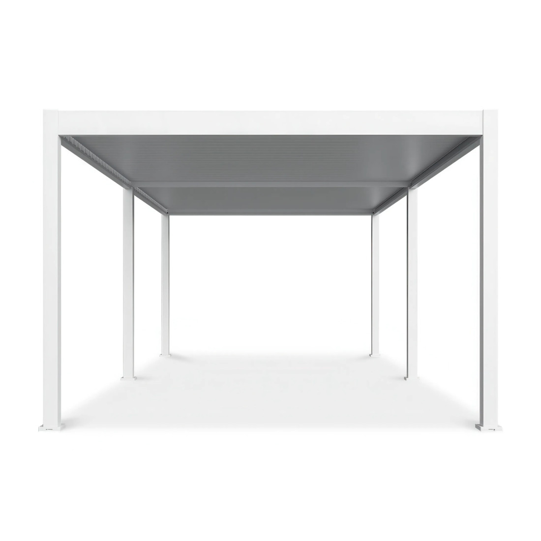 DELUXE 3.6x7.2 TERRACE PERGOLA WHITE