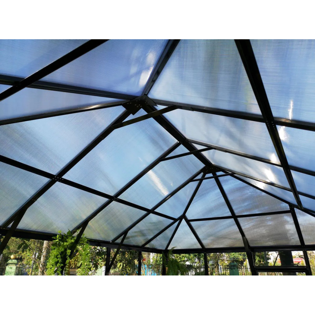 BROADWAY 436x436 OGRÓD ZIMOWY (PC+GLASS) BLACK