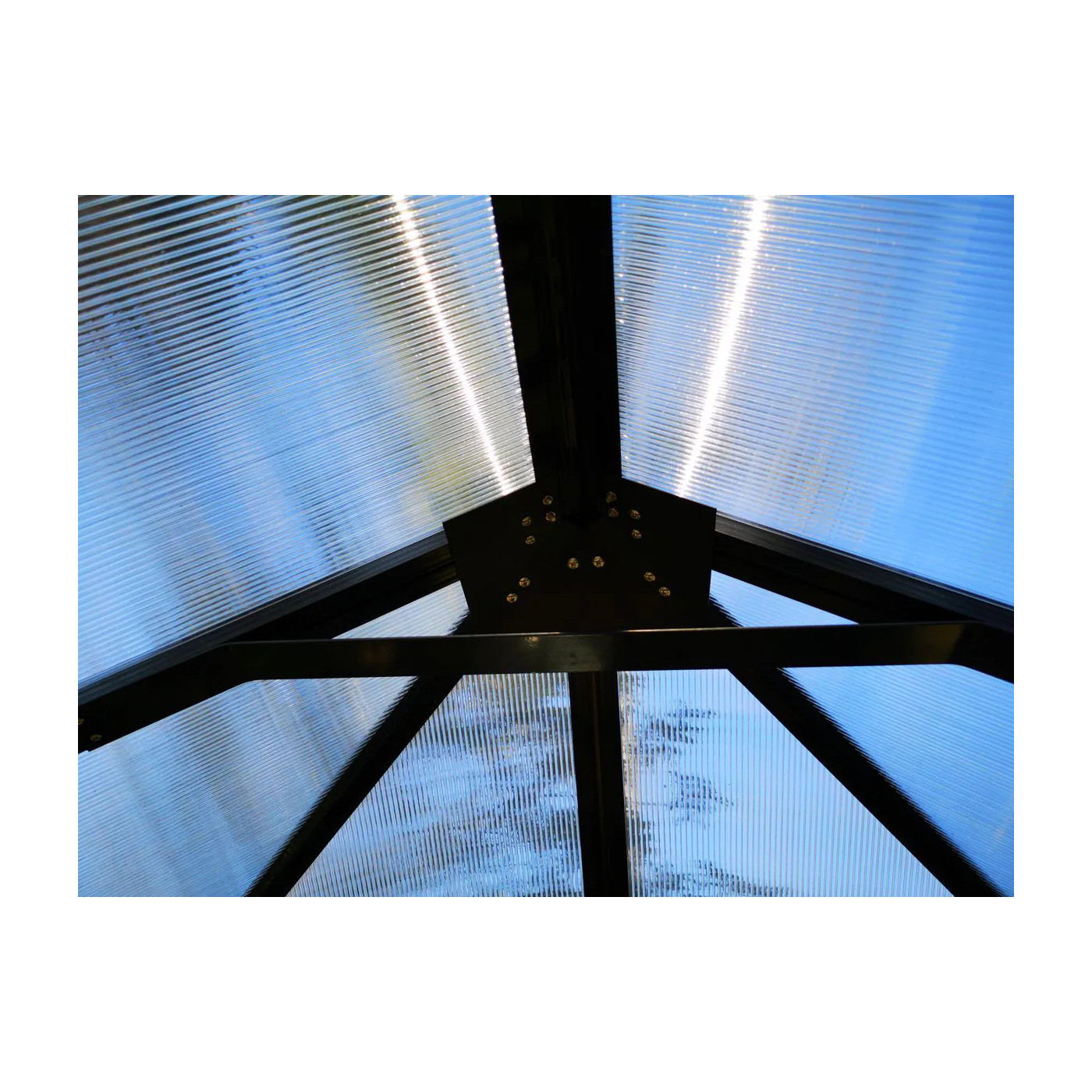 BROADWAY 436x436 WINTER GARDEN (PC+GLASS) BLACK