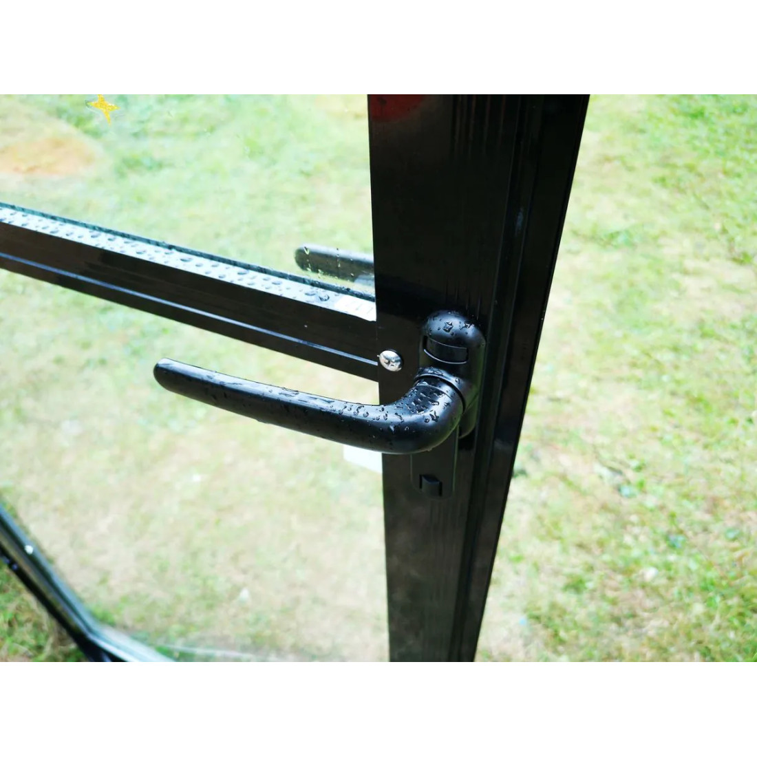 BROADWAY 436x436 WINTER GARDEN (PC+GLASS) BLACK