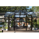 TRIBECA 433x360 WINTER GARDEN (PC+GLASS) BLACK