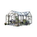 TRIBECA 433x431 WINTER GARDEN (SOLID PC+GLASS) BLACK