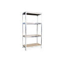 METAL SHELVING UNIT 150x70x30CM