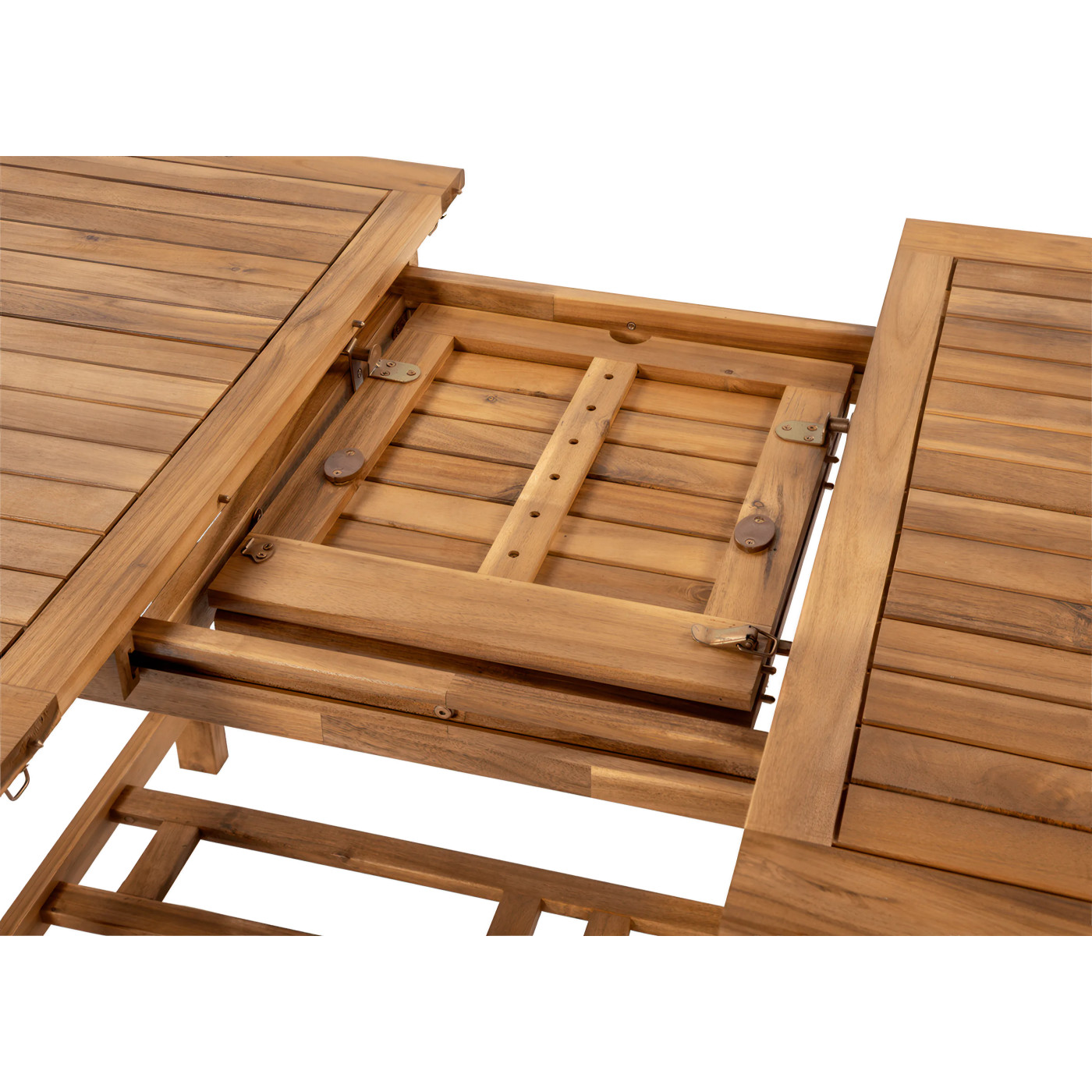AKADIA DINING 190/8 ZESTAW ACACIA WOOD
