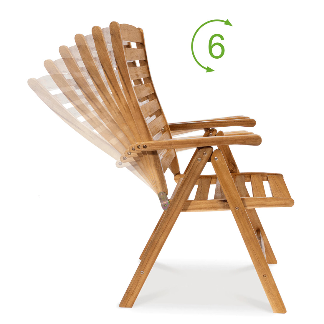 AKADIA DINING 200/8 ZESTAW ACACIA WOOD