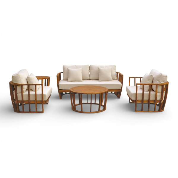 NUVIA CAFFE ZESTAW ACACIA WOOD