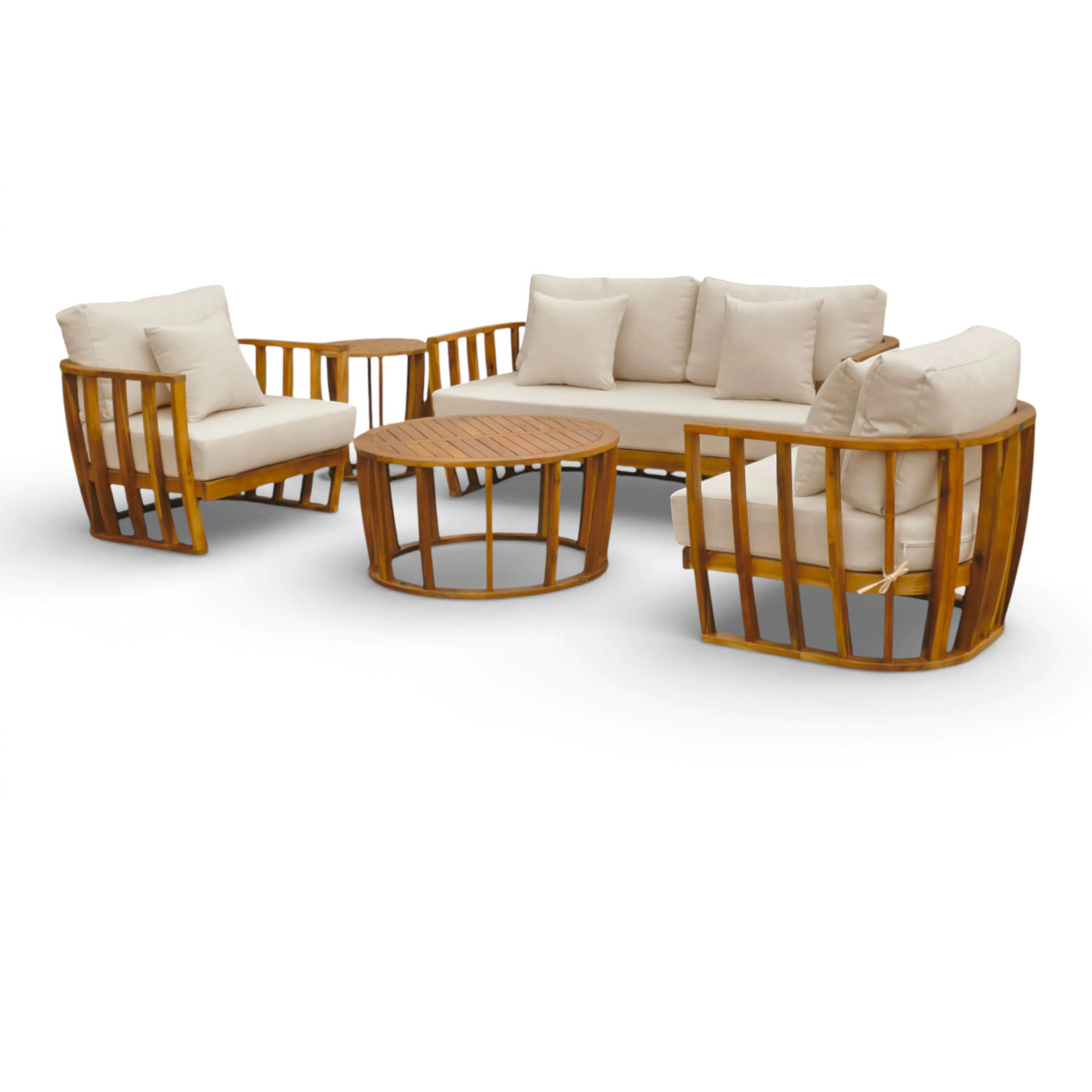 NUVIA CAFFE ZESTAW ACACIA WOOD