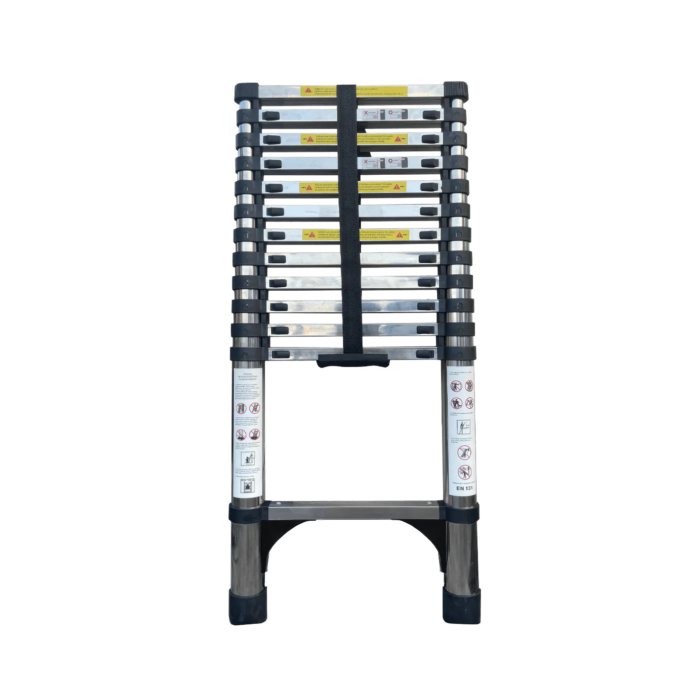 13-STEP TELESCOPIC LADDER 3.8M