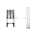 DRABINA TELESKOPOWA 13 STOPNI 3.8M