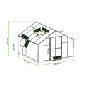 SOLID PC GREENHOUSE 347x354 BLACK