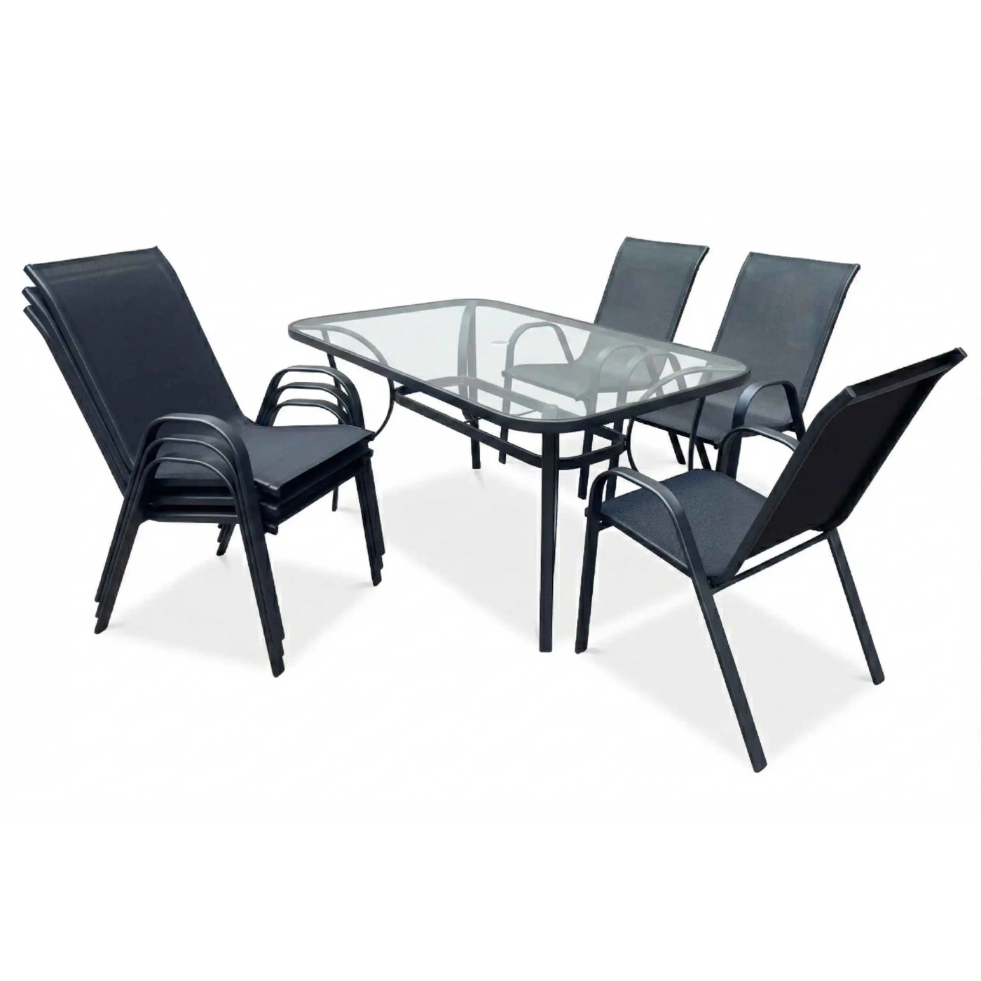 BOLOGNA 150/6 BLACK SET