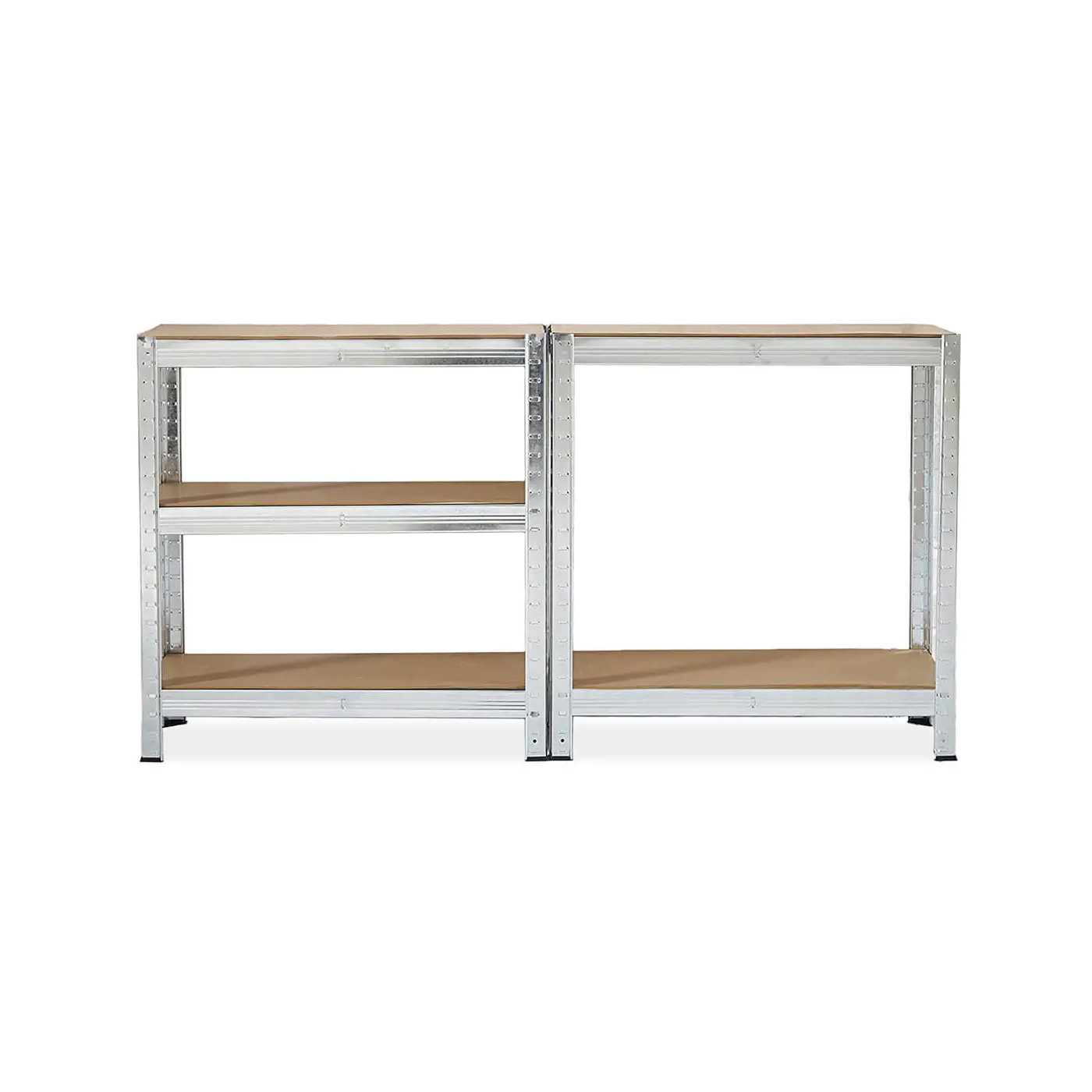 METAL SHELVING UNIT 180x90x40CM (SET OF 2)