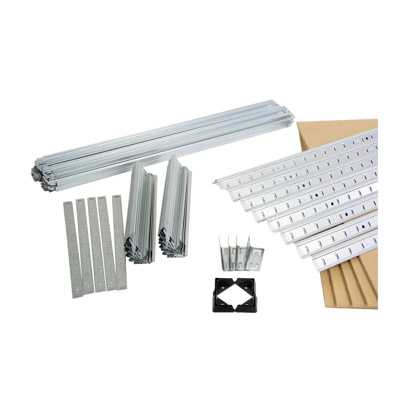 METAL SHELVING UNIT 180x90x40CM (SET OF 2)