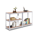 METAL SHELVING UNIT 180x90x30CM (SET OF 2)