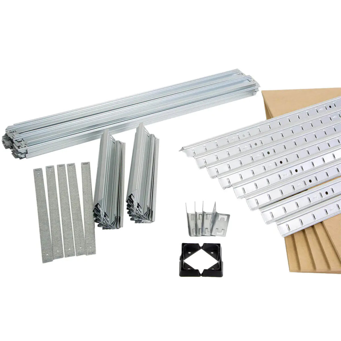 METAL SHELF 150x70x30CM (SET OF 2)