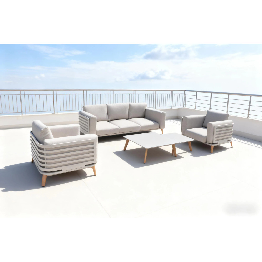 RADISSON CAFFE ZESTAW BEIGE