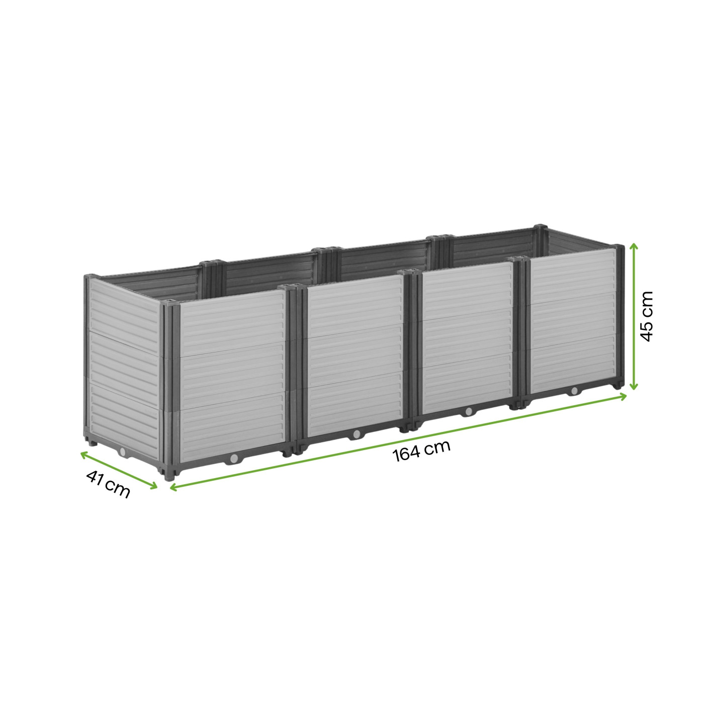 CULTIVATION BOX 164x41x45CM