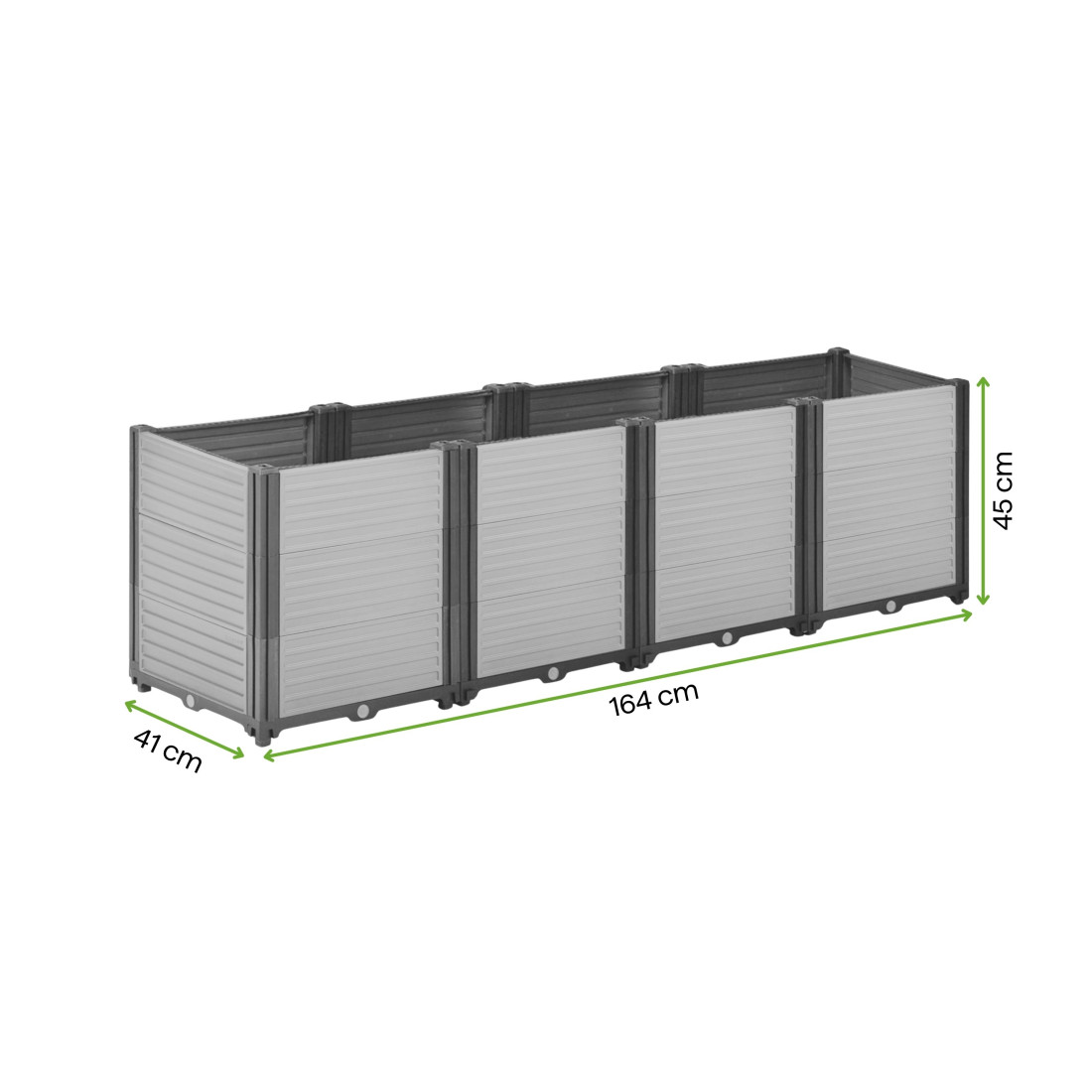 SKRZYNIA UPRAWOWA 164x41x45CM