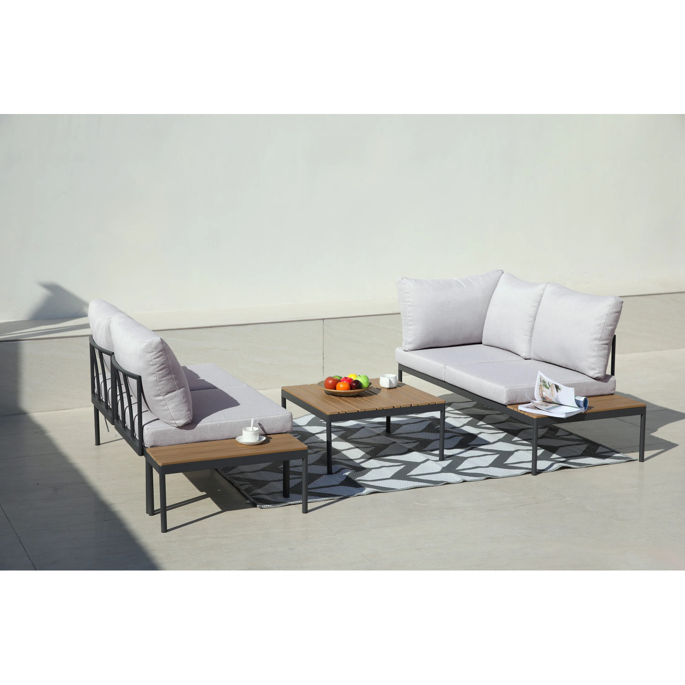 FREEMONT NAROŻNIK LIGHT GREY NEW